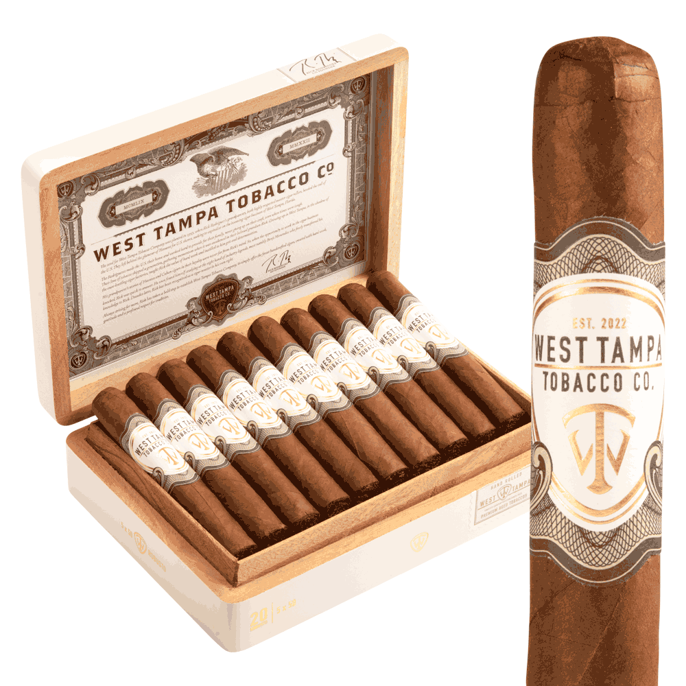 West Tampa Tobacco Company White - Robusto